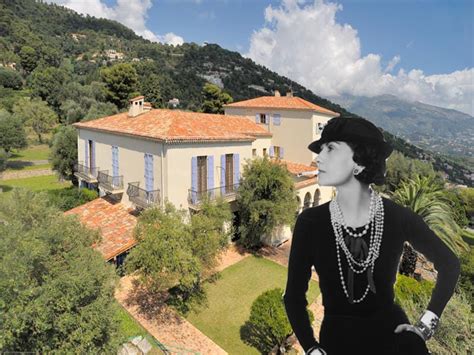 coco chanel pausa maison|coco chanel french riviera.